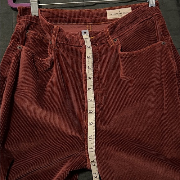 imogene + willie Deep Red Amelia Corduroy Pants - Picture 8 of 8